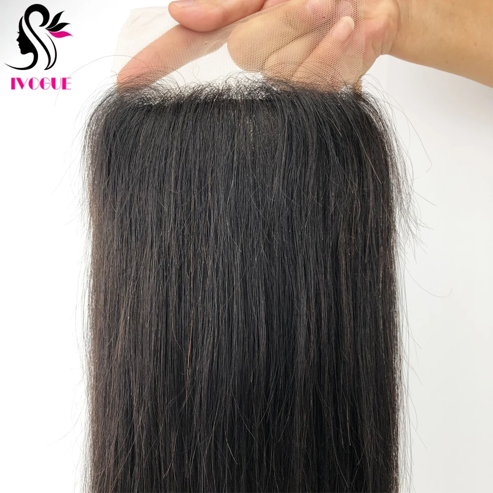 5x5 Silk Top Lace Closure Human Hair Brazilian Remy Hair Silicone Silk Base Topper with Transparent Lace Pre Plucked for Women human hair closure human hair lace product human hair toppers