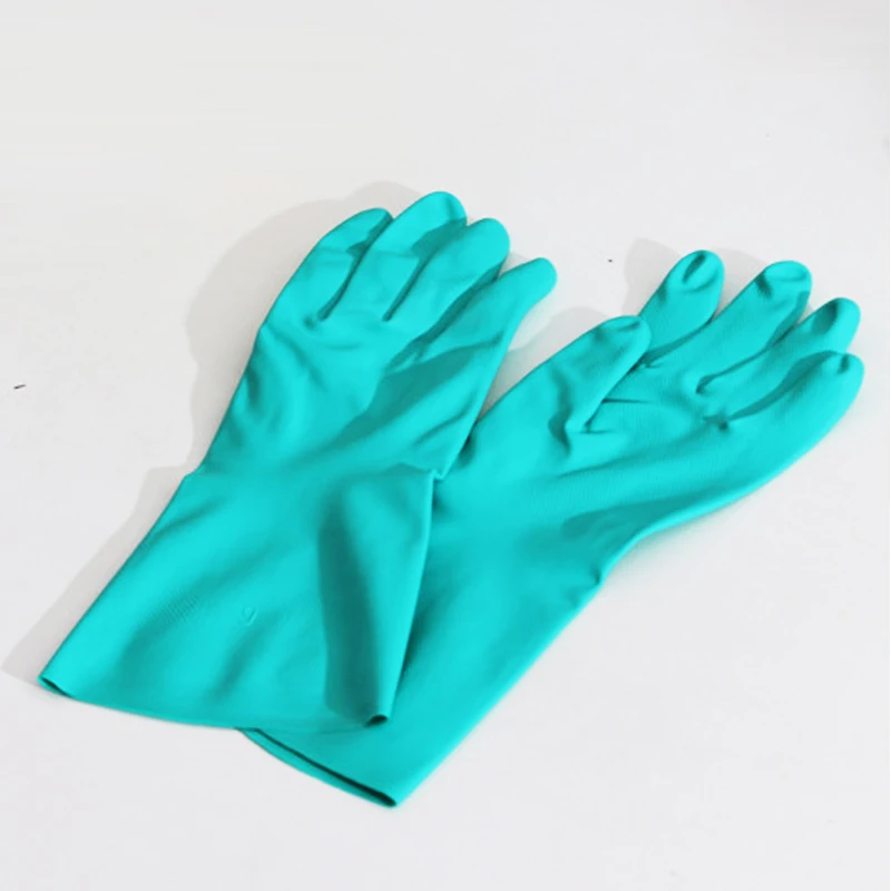 thumbnail image 1 of Guantes de nitrilo resistentes a los arañazos, antideslizantes, para cocina, lavado de platos, limpieza del hogar, 1 of 5