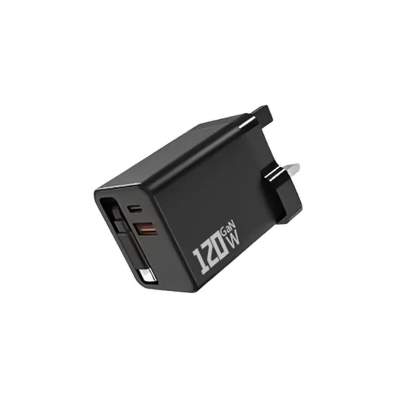 ตัวเลือกสินค้า หัวชาร์จ GaN 120W ชาร์จเร็ว พร้อมสาย Type-C 80 ซม.