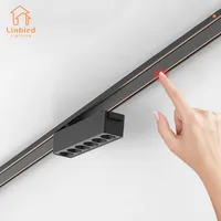 ST1 Series Ultra Thin Aluminum Magnetic Track Light 6mm No Cell Required High Hardness Modern Extremely Simple Flexible Fixture 1