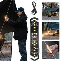 Wind Rope Buckle Light Type-C Charging Tent String Lamp Stepless Dimming Wind Rope Decoration Light for Outdoor Camping Picnic 2