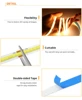 110-220V COB Led Strip with Power Supply Decoration Light Tape for Room PIR Motion Sensor Hand Sweep Backlight Ribbon 4