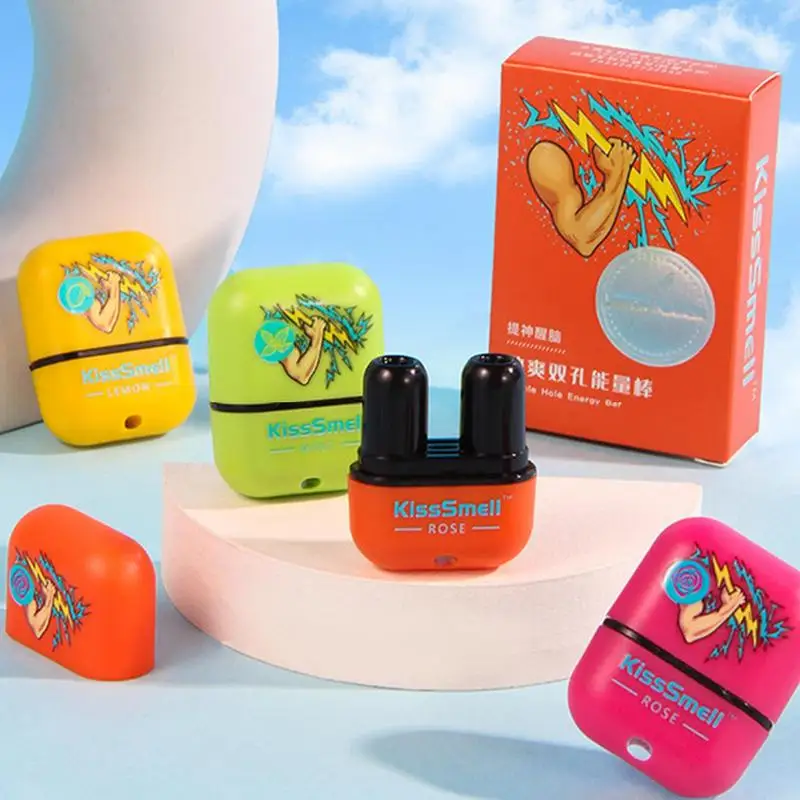Nasal Inhaler Herbal Box Natural Remedy Cooling Essential Oil Sinus Congestion nasal stick