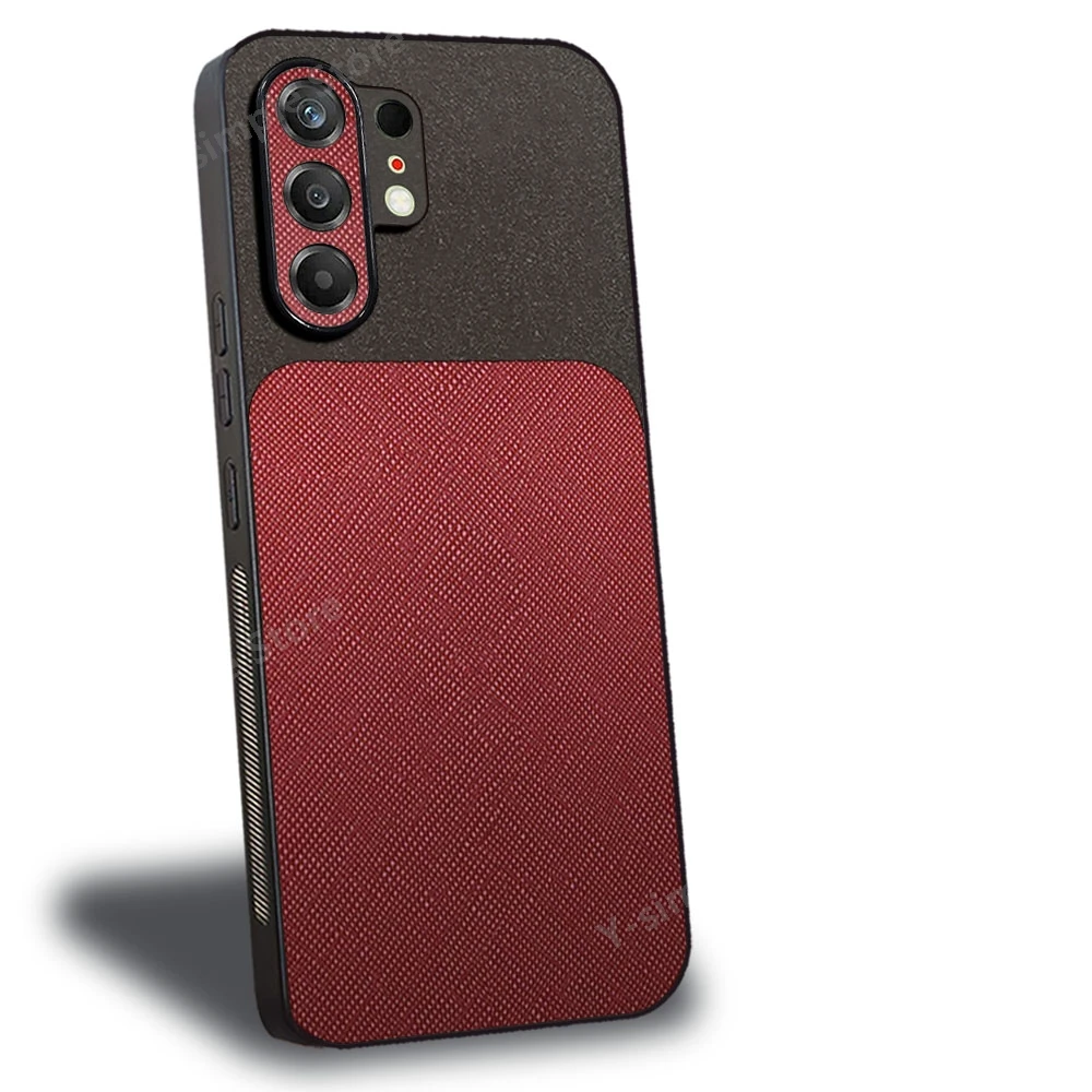 Luxury PU Leather Shockproof Phone Cover in Ultra Silicone