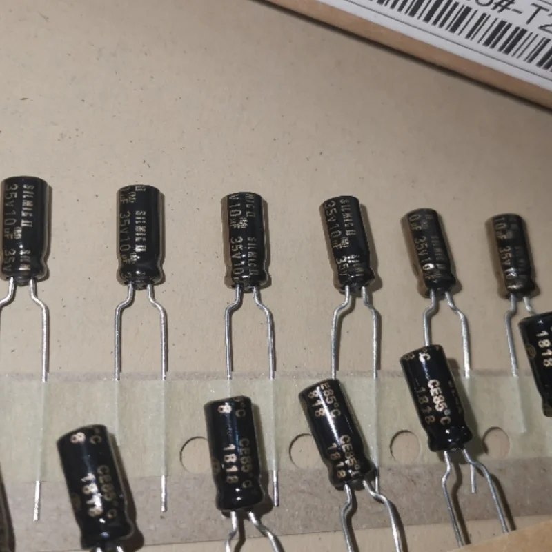 

20 шт. 35V10UF коричневый God ELNA SILMIC II аудио лихорадка электролитический конденсатор медные контакты