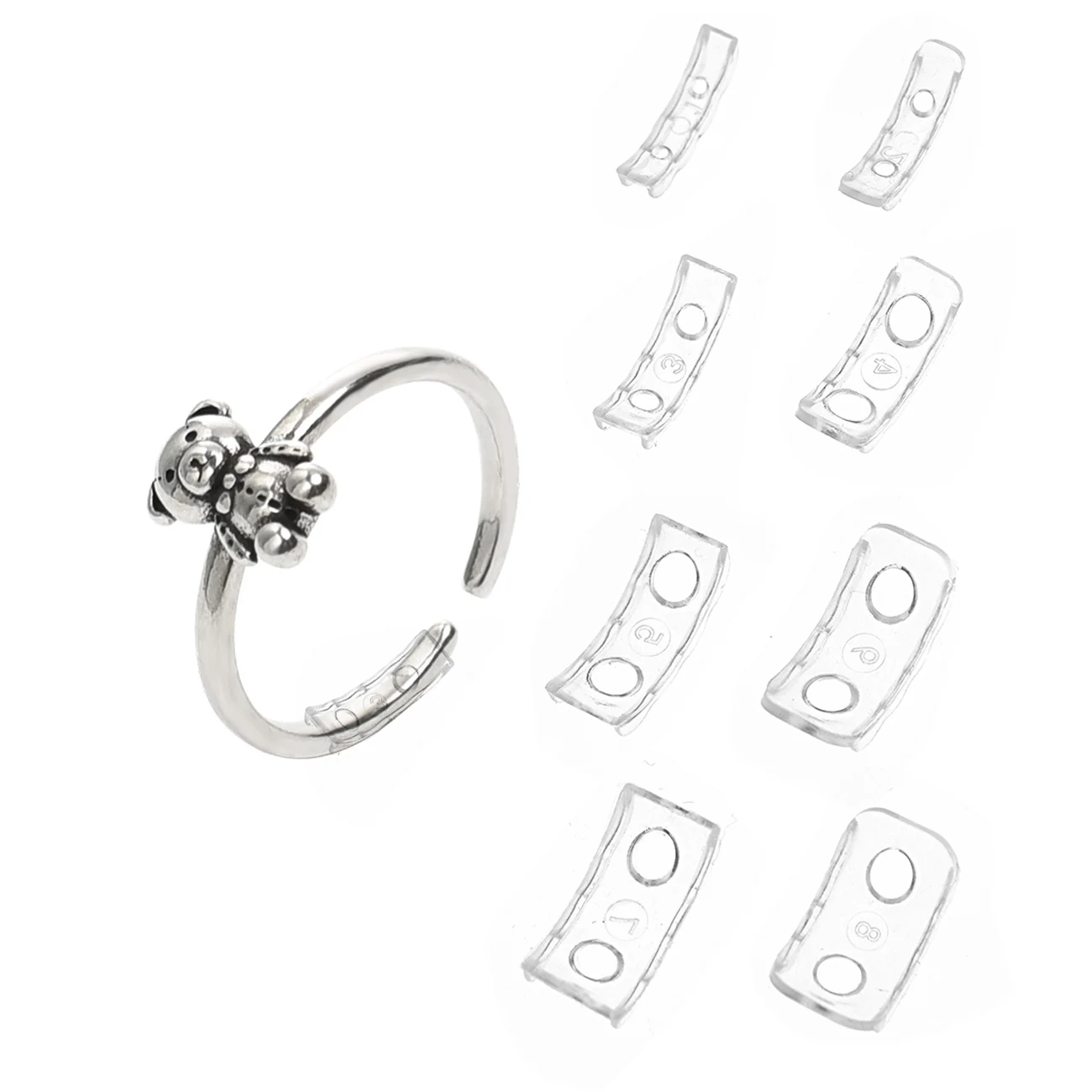 Stylish Rings Ring Adjuster Claire's Ring Tightener For Loose