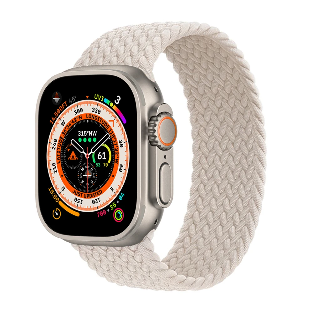 Braided Solo Loop Watch Strap Bracelet