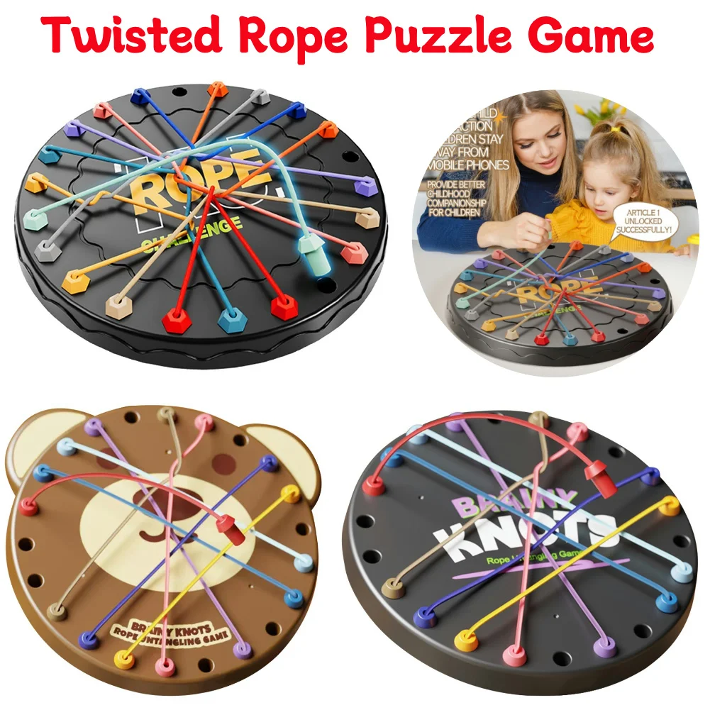 Twisted Ropes Untangle 3D: The Real-Life Brain Workout That Finally ...