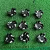 Golf Spikes Footwears 12 Pieces Golf Shoe Spikes Golf Cleat Quick Twist Golf Spikes Golf Cleats Portable Wrench Screw For Golf 5