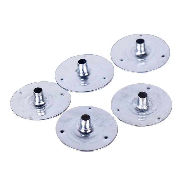 100Pcs Craft Wick Holders Waxed Carry Sustainers Making Candles DIY Durable Metal Tabs Tool