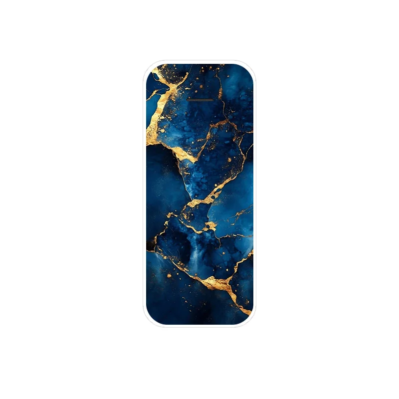 Luxury Marble Painted Clear Silicone Case - Soft Protective Cover