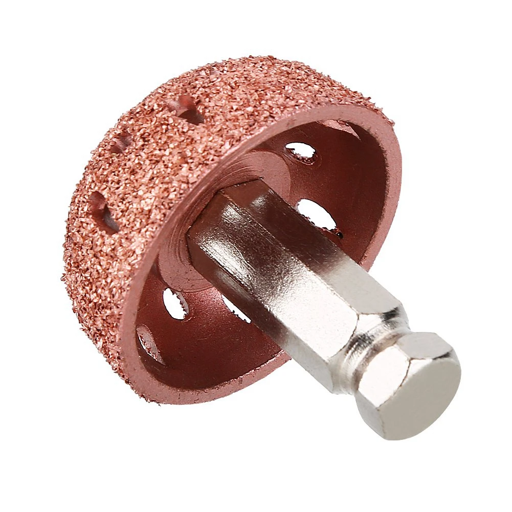 38mm Tire Repair Grinding Head Tungsten Steel Material Hemispherical Pneumatic Grinding Head Wound Tire Repair Tools tire repair kit