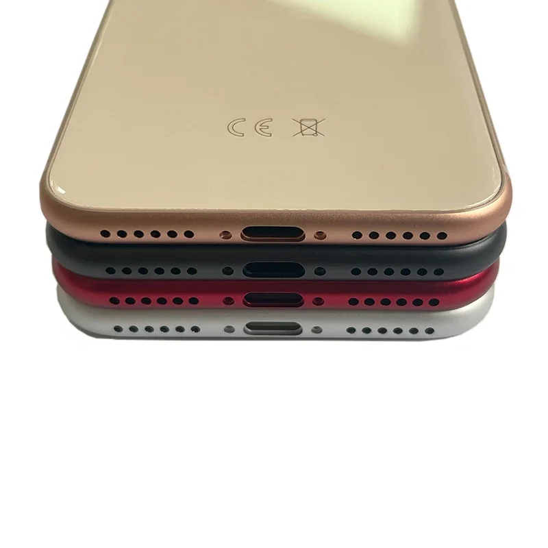 AAA+ For iPhone 8 back glass housing battery cover middle frame se 2020 backcover replacement with parts Grade and Gifts 5