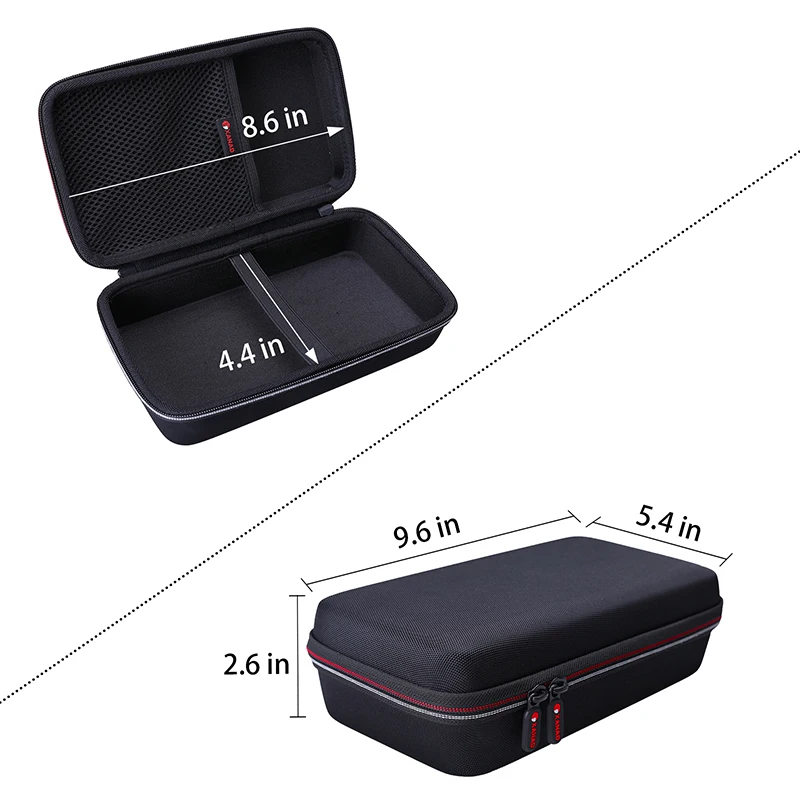 Xanad-eva Hard Case para Zoom h8 Audio Recorder Dispositivo Protetor Carregando Bolsa de Armazenamento - Image 4