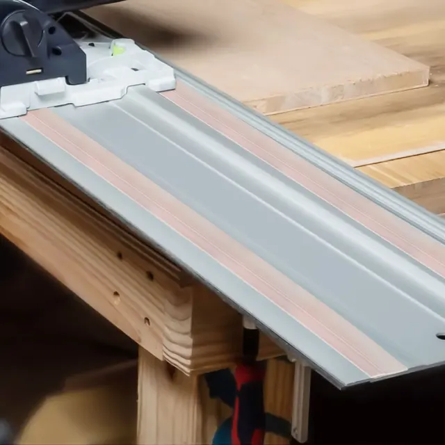 Paraschizzi Per Binario Di Guida 4 Metri - Nastro In Gomma 22x2 Mm | Per Taglio Legno Senza Schegge