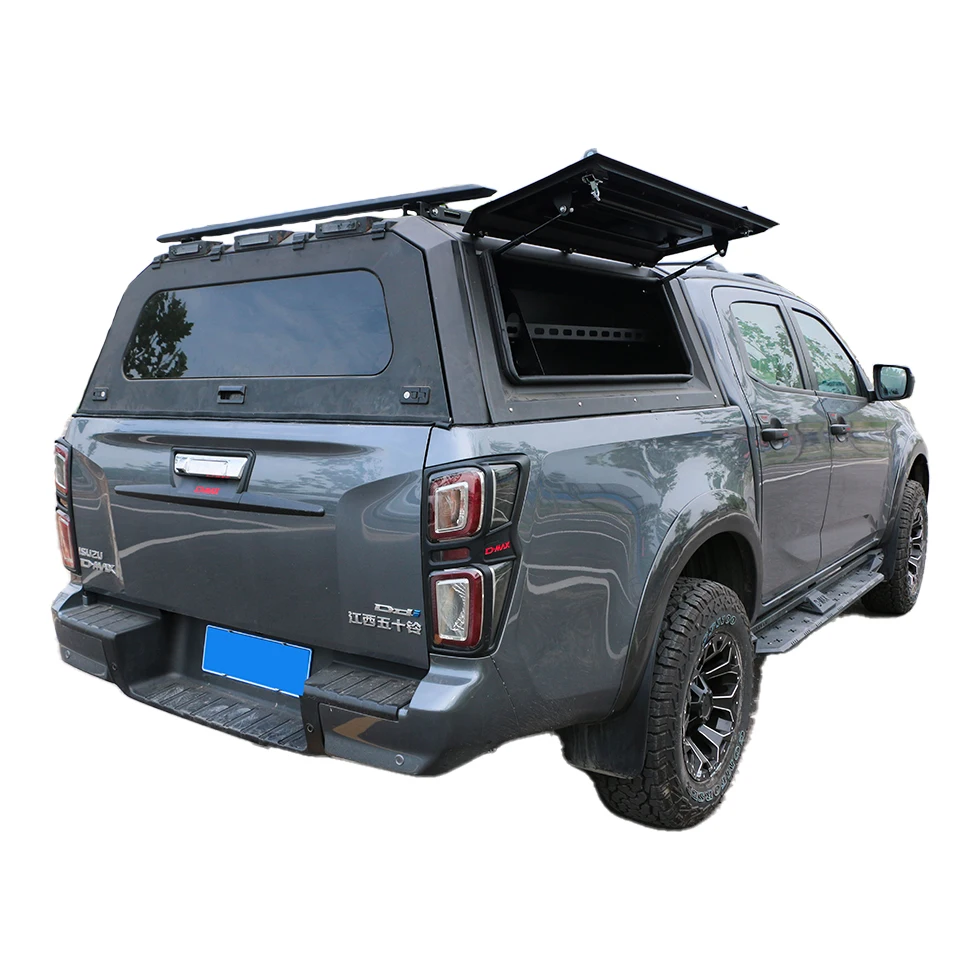 

4wd pickup truck anti rusted aluminum canopy for Isuzu D-max hardtop tonneau cover waterproof top camper
