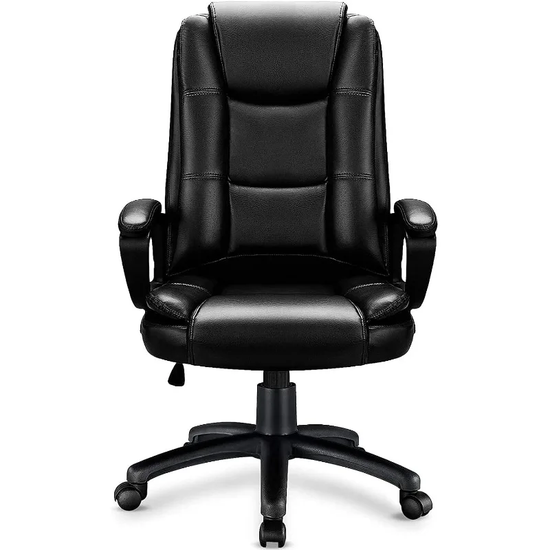 

OFIKA Home Office Chair, 400LBS Big and Tall Heavy Duty Design, Ergonomic High Back Cushion Lumbar Back Support