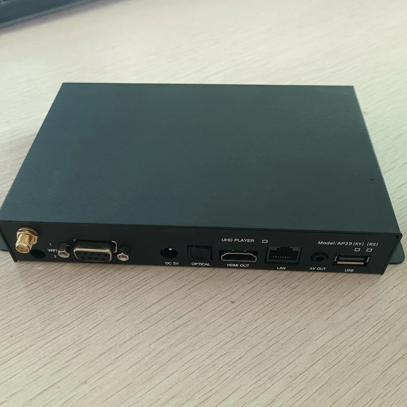 HDMI video control box 8K media decoder digital museum device RS232 instruct function network UDP player