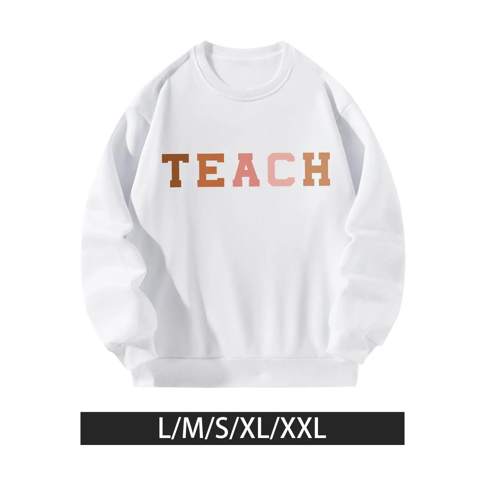 

Round Neck Pullover Polyester Long Sleeve Creative Soft Causal Men Women Clothing for Camping Fall Shopping Hiking Backpacking