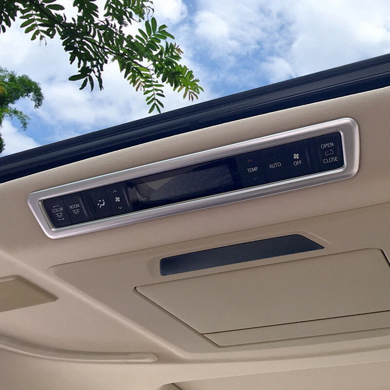 Матовый АБС-пластик для Toyota Alphard 2016 2017 2018 автомобильные аксессуары автомобильная