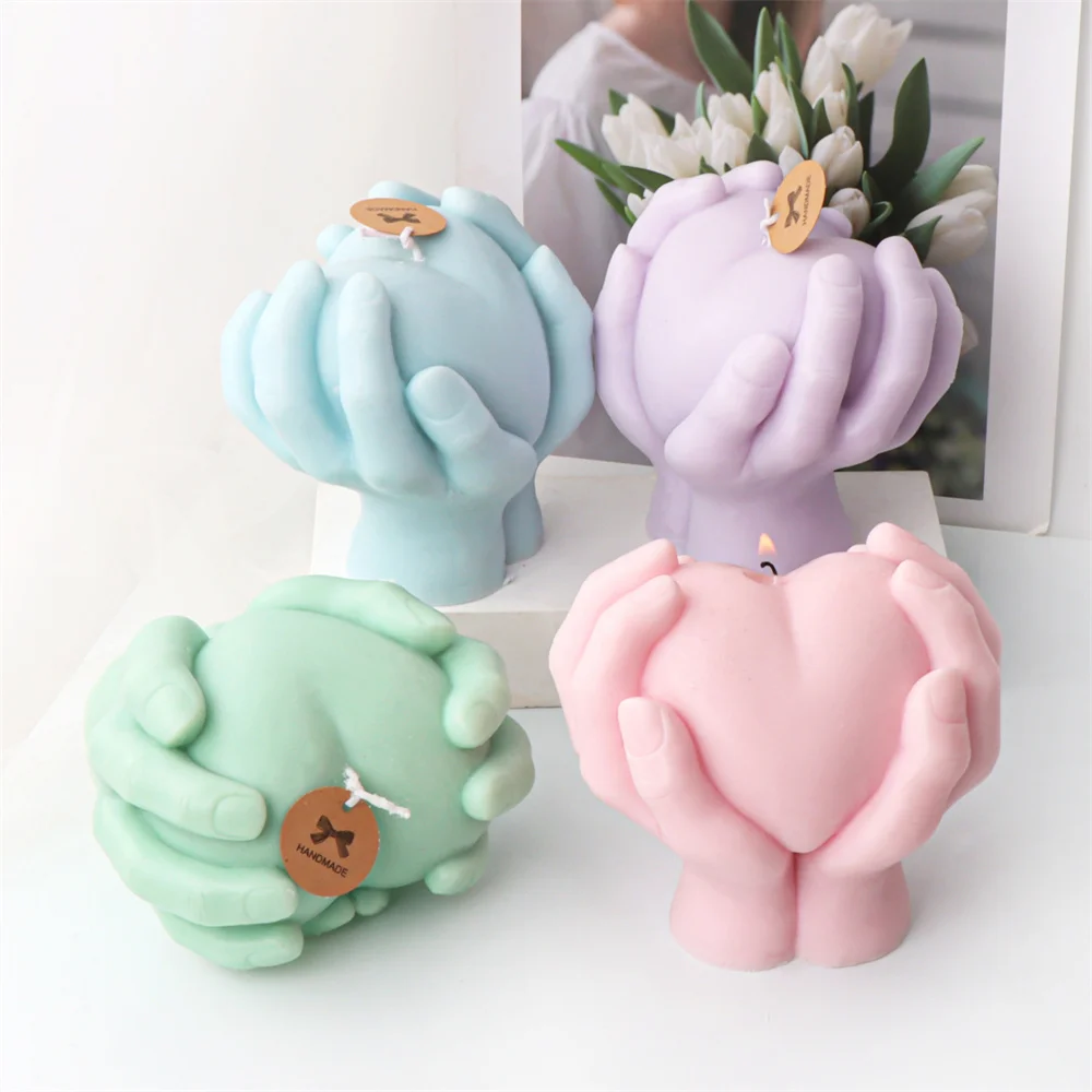 3D Liefde Hart Siliconen Mal Valentijnsdag Cadeau Diy Kaars Schimmel Aroma Gips Gips Romantisch Huis kopen vanaf een prijs van 6.36