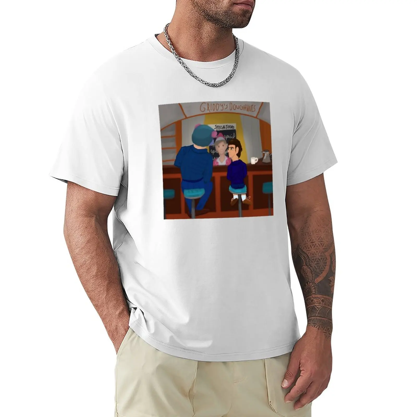

Griddy’s Doughnuts T-Shirt shirts graphic tees sublime plain t shirts men