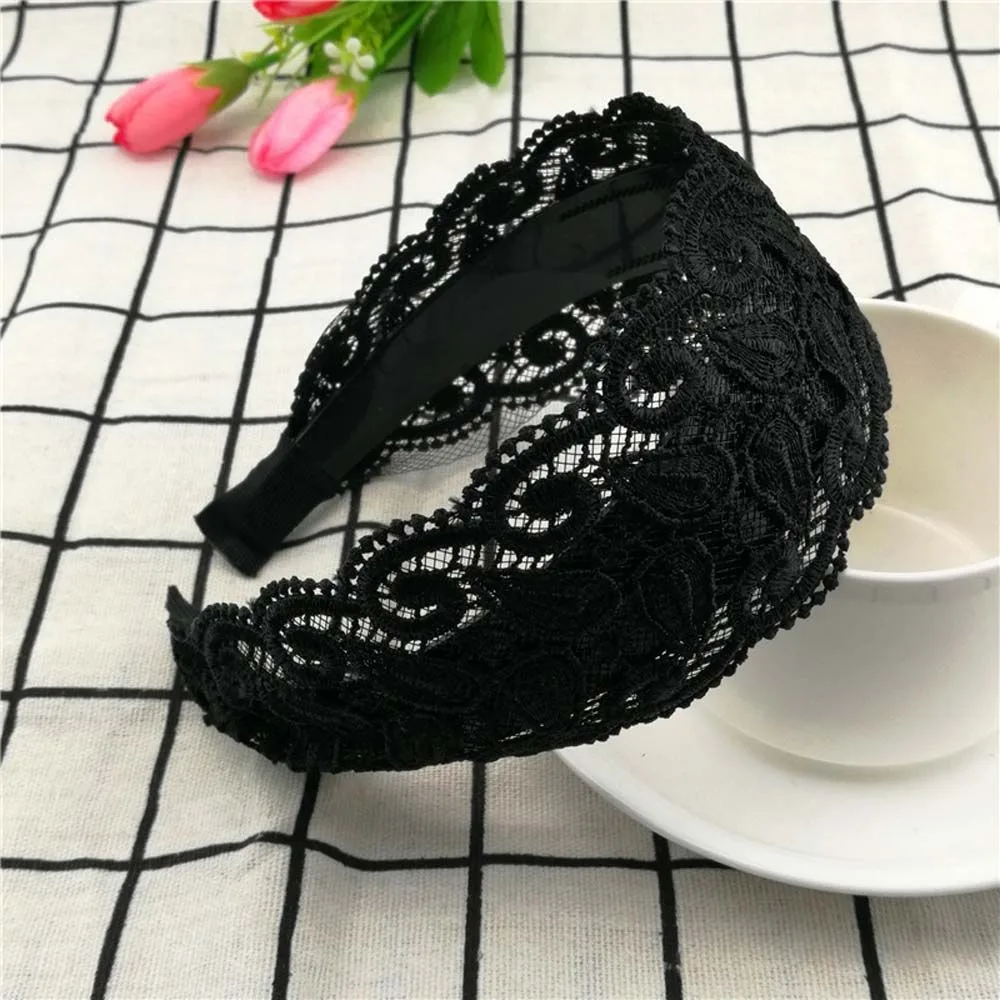 Set De 5 Accesorios Para Disfraz Años 80 Para Mujer – Diadema, Pendientes, Guantes De Red, Collar Y Pulsera, Ideal Para Halloween Y Carnaval (Negro)
