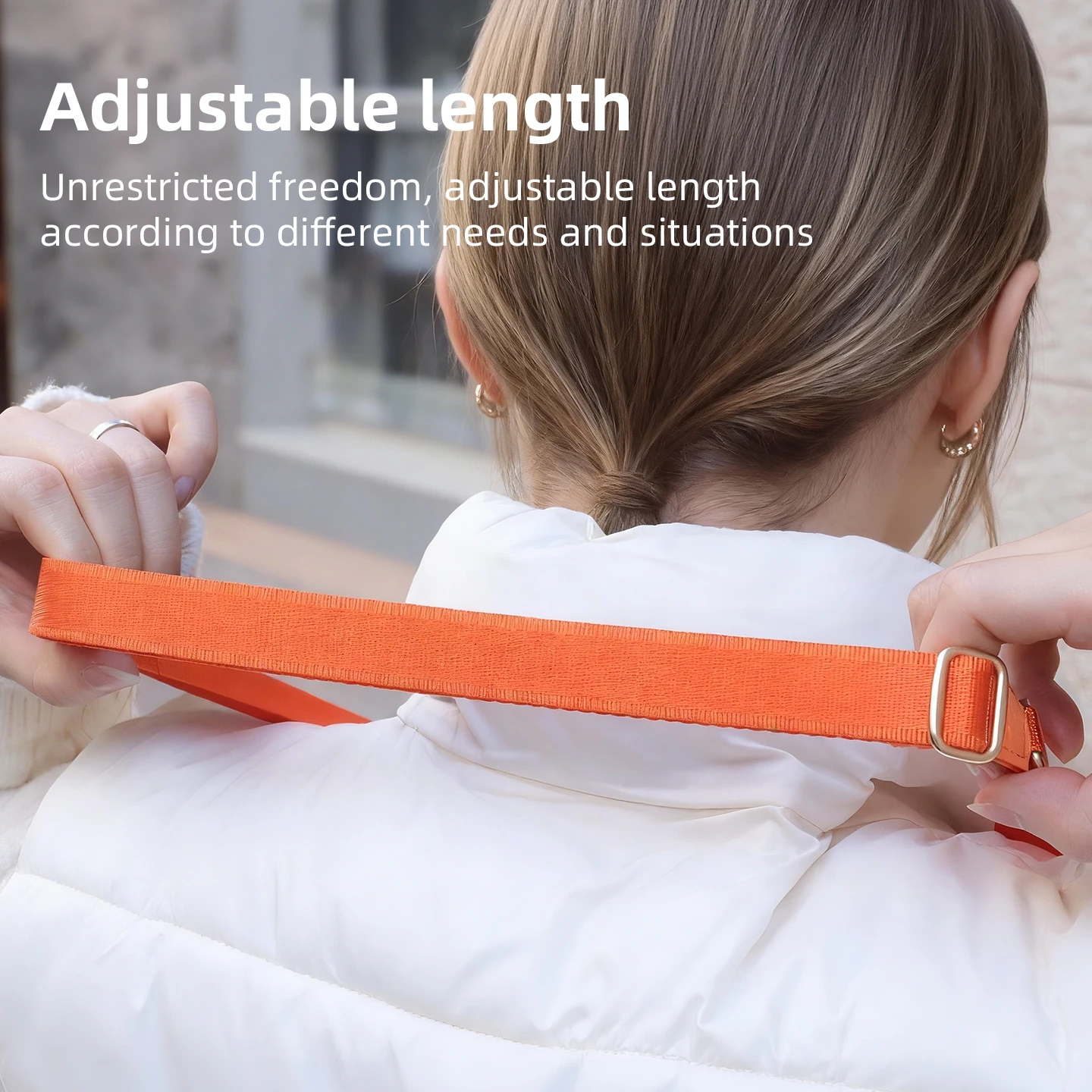 Premium Universal Crossbody Phone Lanyard with Durable Anti-Lost Clip