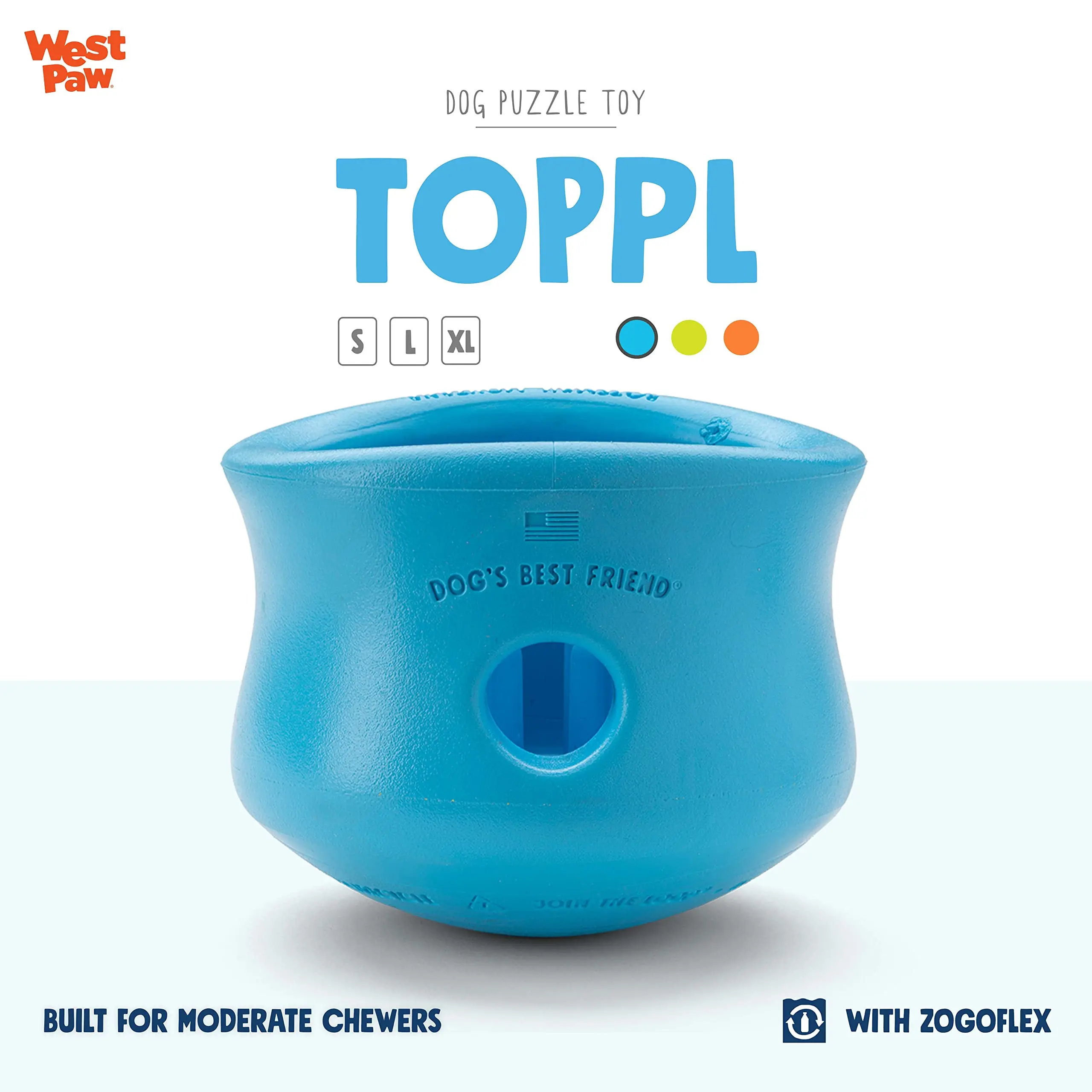 West Paw Design Toppl Review - Tough Chewing, Treat Dispensing