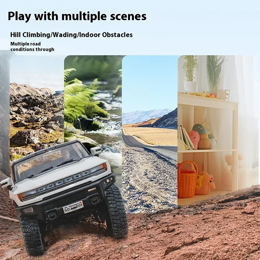 FMS FCX18 HUMMER EV Pickup Crawler 1/18 RC Electric Remote