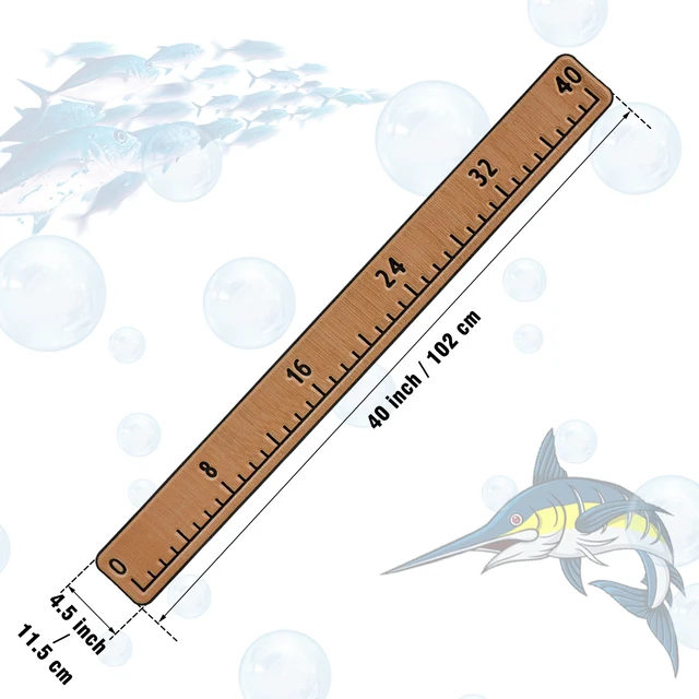 Online Sale, Price Comparison Fish Ruler, Prevent Fading Marine Fishing Measurin