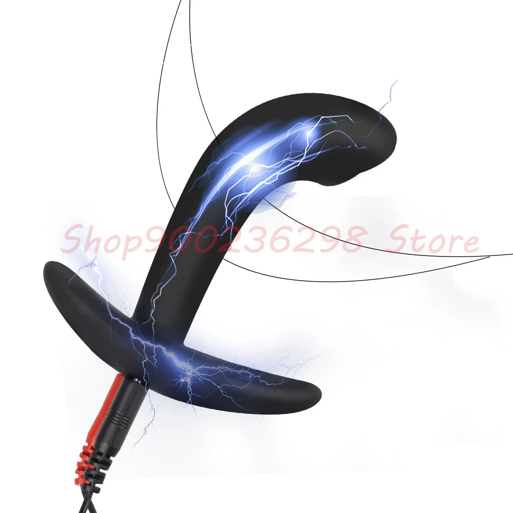 Electro Shock Sex Toy Electric Pulse BDSM Anal Vagina Plug Estim Jump Egg Dildo Vibrator Electrical Clit/Ass/Prostate Stimulator electro sex toys,electric sex toys