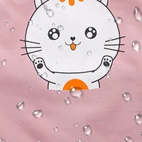 مريلة للأطفال على شكل حيوانات كرتونية مريلة مضادة للمياه ملحقات لإطعام الأطفال مريلة للأطفال الصغار 5