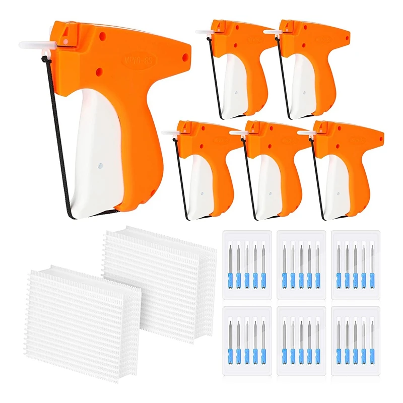

1 Set Price Tag Gun For Clothing Kit Including 6 Pcs Price Tag Attacher Gun 6 Pcs Stainless Steel Needles