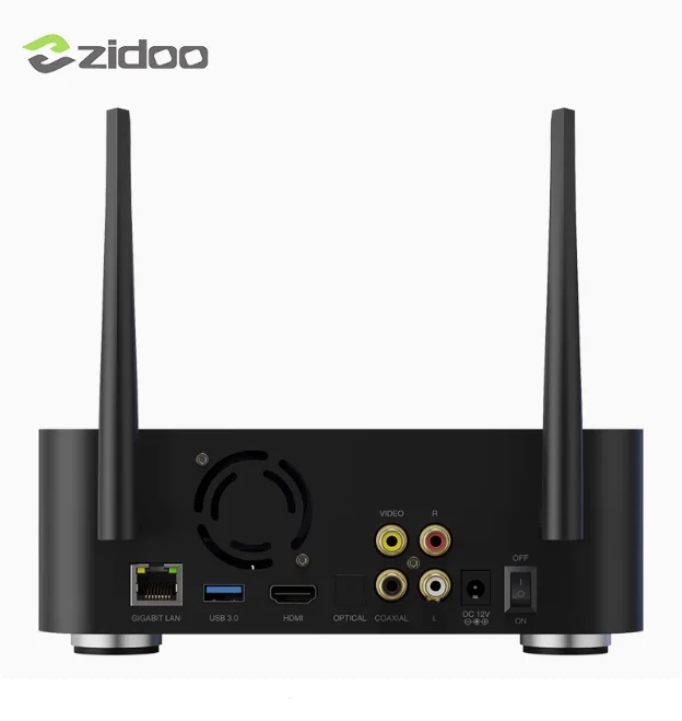 ZIDOO Z20 PRO 4K Media Player, RTD1619BPD 4G+32G, HDR10+ 4K HDR Android 11 TV, Support Ethernet WiFi, NAS, HDD 4