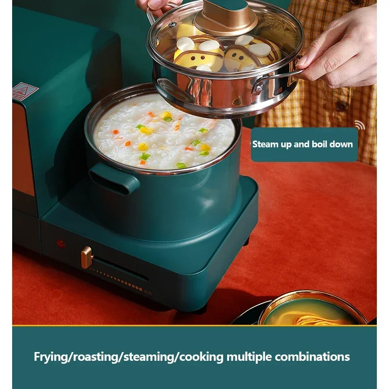 New Oven Bread Machine Frying Pan Mini Oven Household Bread Pizza Frying Pan Sandwich Maker Baking