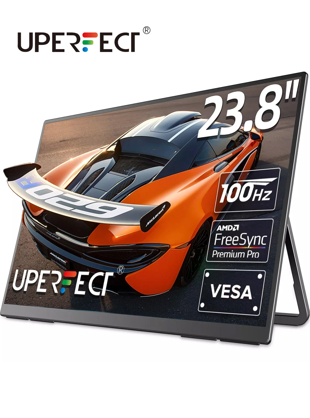 UPERFECT 23.8インチ 100Hz FreeSync ポータブルコンピュータ