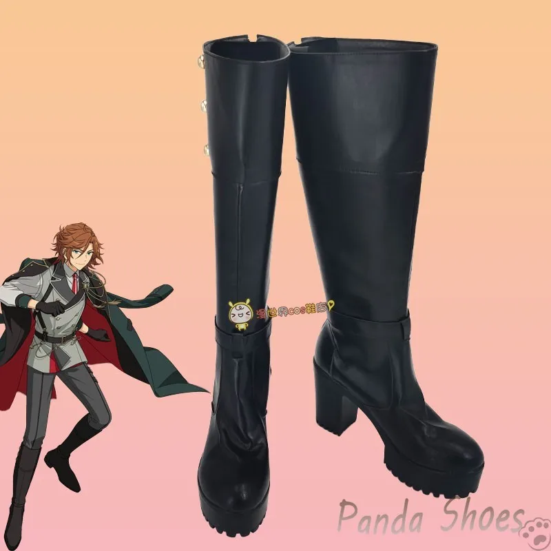 

Ensemble Stars Mikejima Madara Cosplay Shoes Comic Anime Game Cos Long Boots Cosplay Costume Prop Shoes for Con Halloween Party