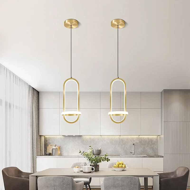 

Dinning Room Scandinavian Led Pendant Lights Kitchen Accesories Hanging Lamp Fixture Home Decor Indoor Lighting Chandelier