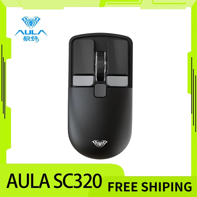 Мини-мышь комната Sc320 Xiao Qiao беспроводная, 2,4 ГГц, 2 режима, три скорости