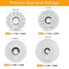 LED Panel Light Ceiling Lights LED Module 220V 110V Ceiling Fan LED Light Kit 20W 40W 60W 100W Round Replacement LED Panel Board 3