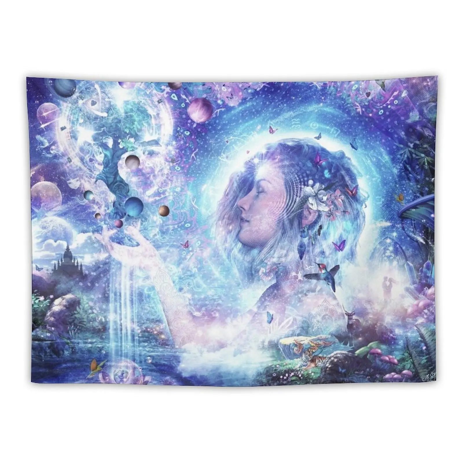 Dancing Dreams Tapestry Japanese Room Decor Room Estetica Luxury Living Room Decorazione Immagini Arazzo Da Parete