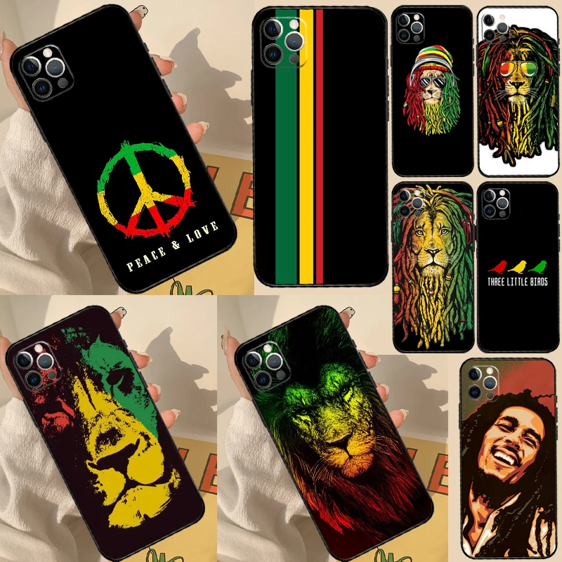 Bob Marley Rasta Lion Phone Case