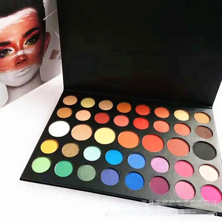 Eyeshadow Pallete James Charles Makeup 39 Color Nautral Glitter