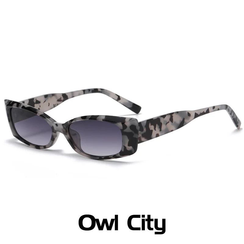

Small Rectangle Sunglasses Women Fashion Brand Shades UV400 Retro Trending Men Punk Square Gradient Sun Glasses