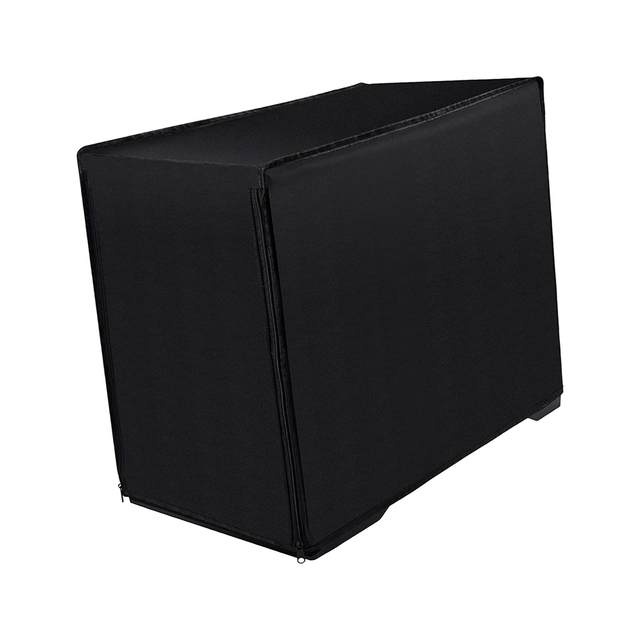 PC Dust Cover 62x26x52cm Black Desktop CPU Dust Cover Computer Host PC Case Cover Antiscratch Accessories Portable Tower PC Case