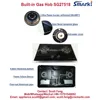 75cm Width Temper Glass Two Sabaf Burner Built-in Gas Stove 2 Ring Gas Hob SG27518 2