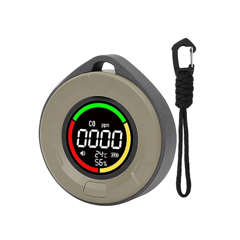 

Детектор угарного газа, детектор температуры и влажности с сигнализацией CO, защита от отравления