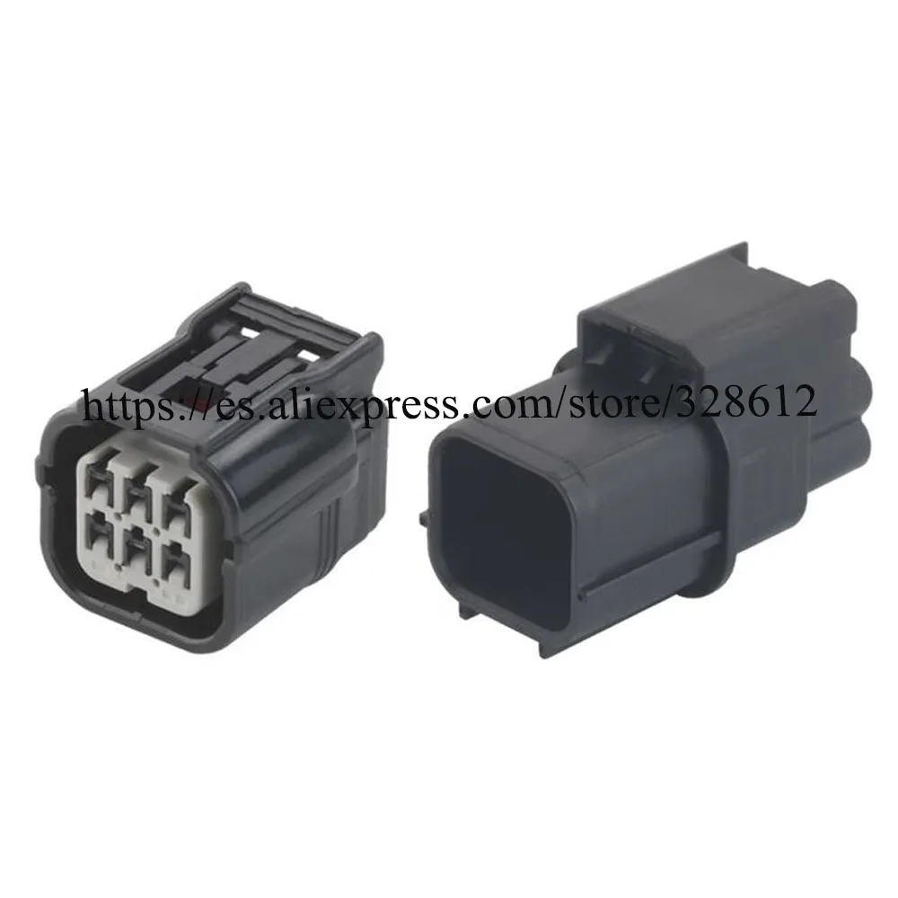 

100SET 6188-4908 6189-7040 Car wire cable 6 pin Waterproof automotive connector female male Plug include terminal seal