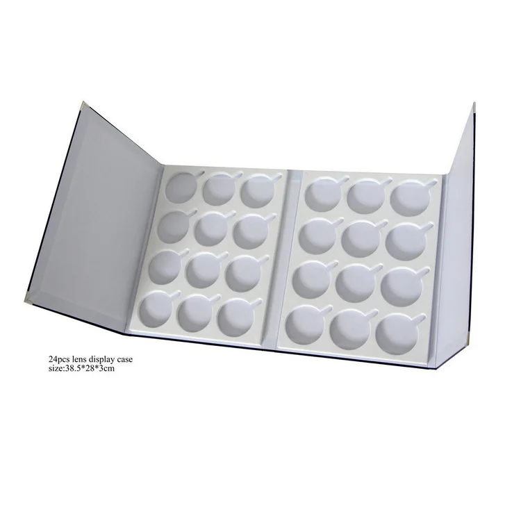 FDRL-1 24pcs Sunglasses Eyewear Optical Lens Display Case Lens Slot Book
